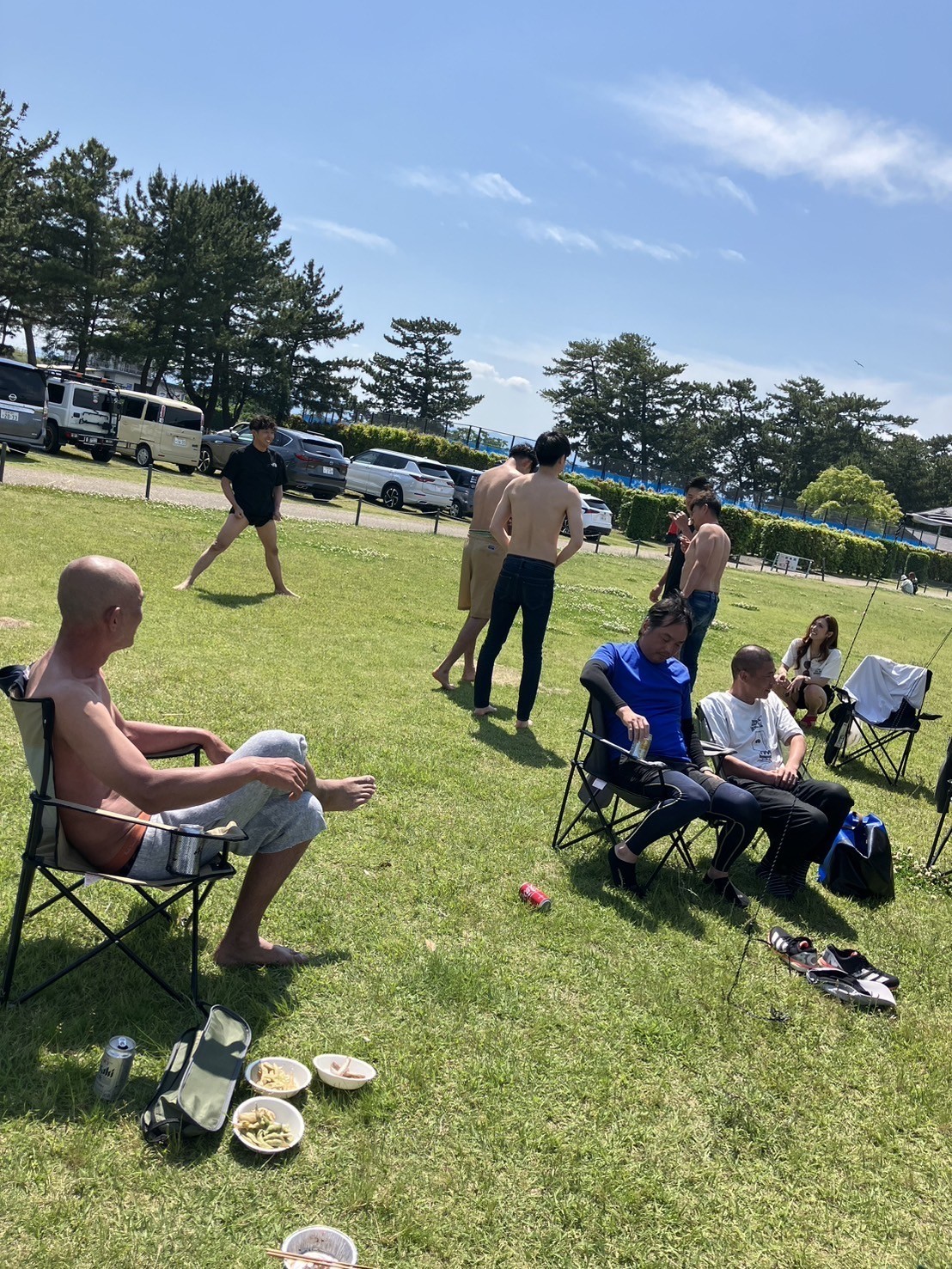 今年も開催　恒例のBBQ！