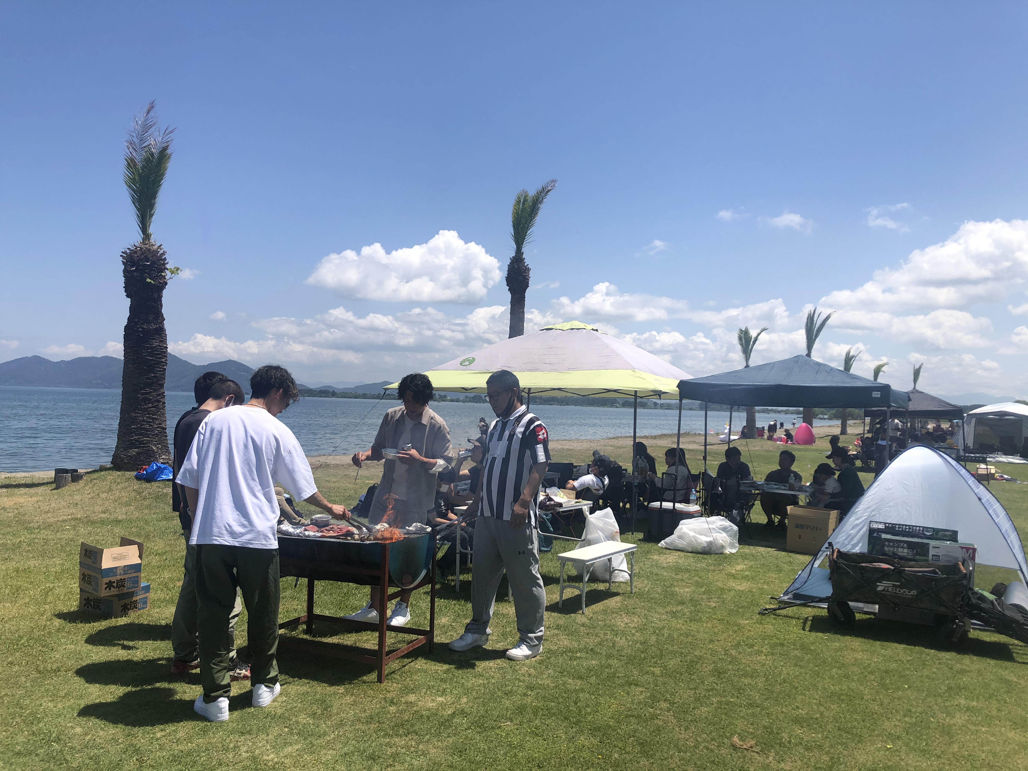 GWにBBQをしました。